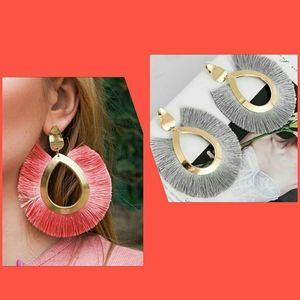 Fashion Bohemian Big Tassel Earrings for Women 202